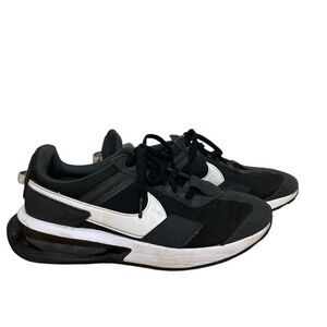 Nike Air Max Pre-Day Mens Size 9.5 Black White Low Top Casual Athletic Sneakers